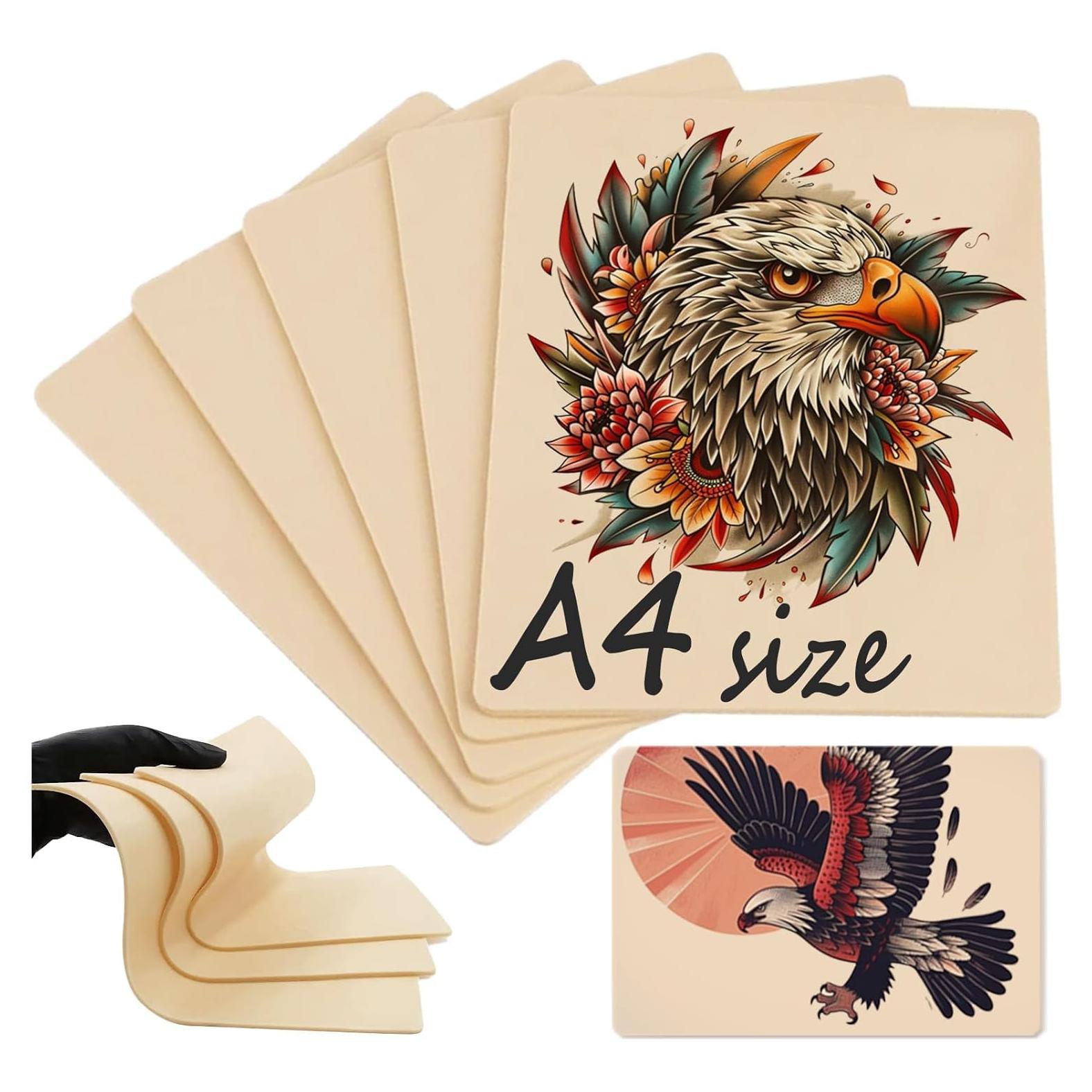 Kit de Piel Falsa para Tatuaje WZPB 3 Piezas 20x30cm