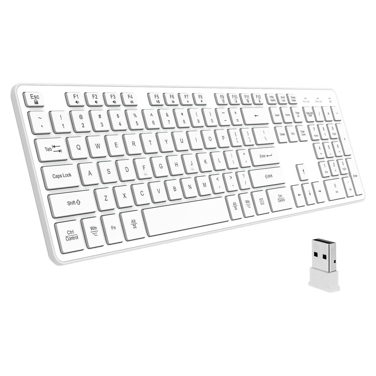 Teclado Inalámbrico BFRIENDit RF1430 - Teclas Silenciosas