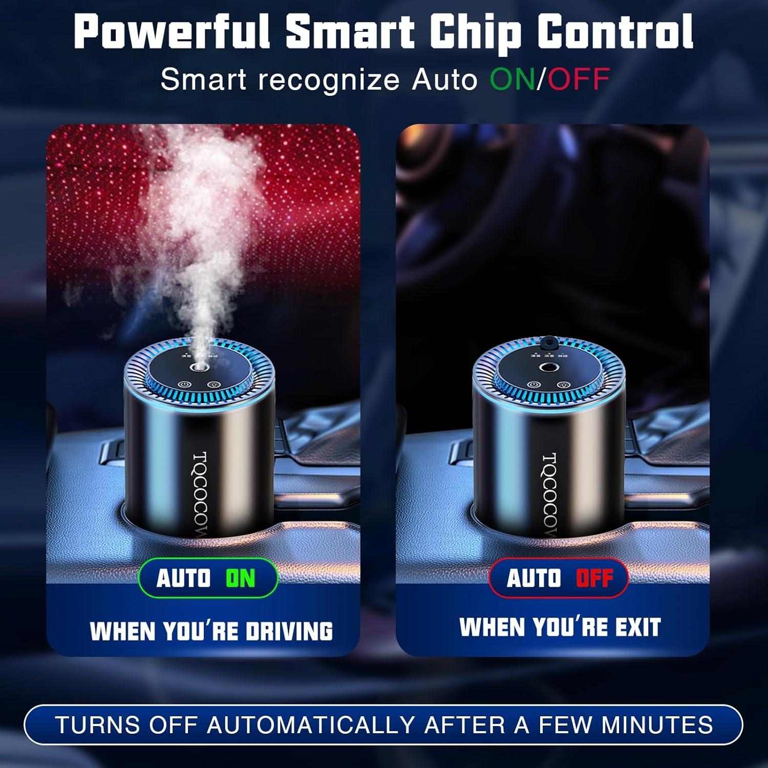 Recarga Ambientador Coche Inteligente 50ml TQCOCOW Colonia