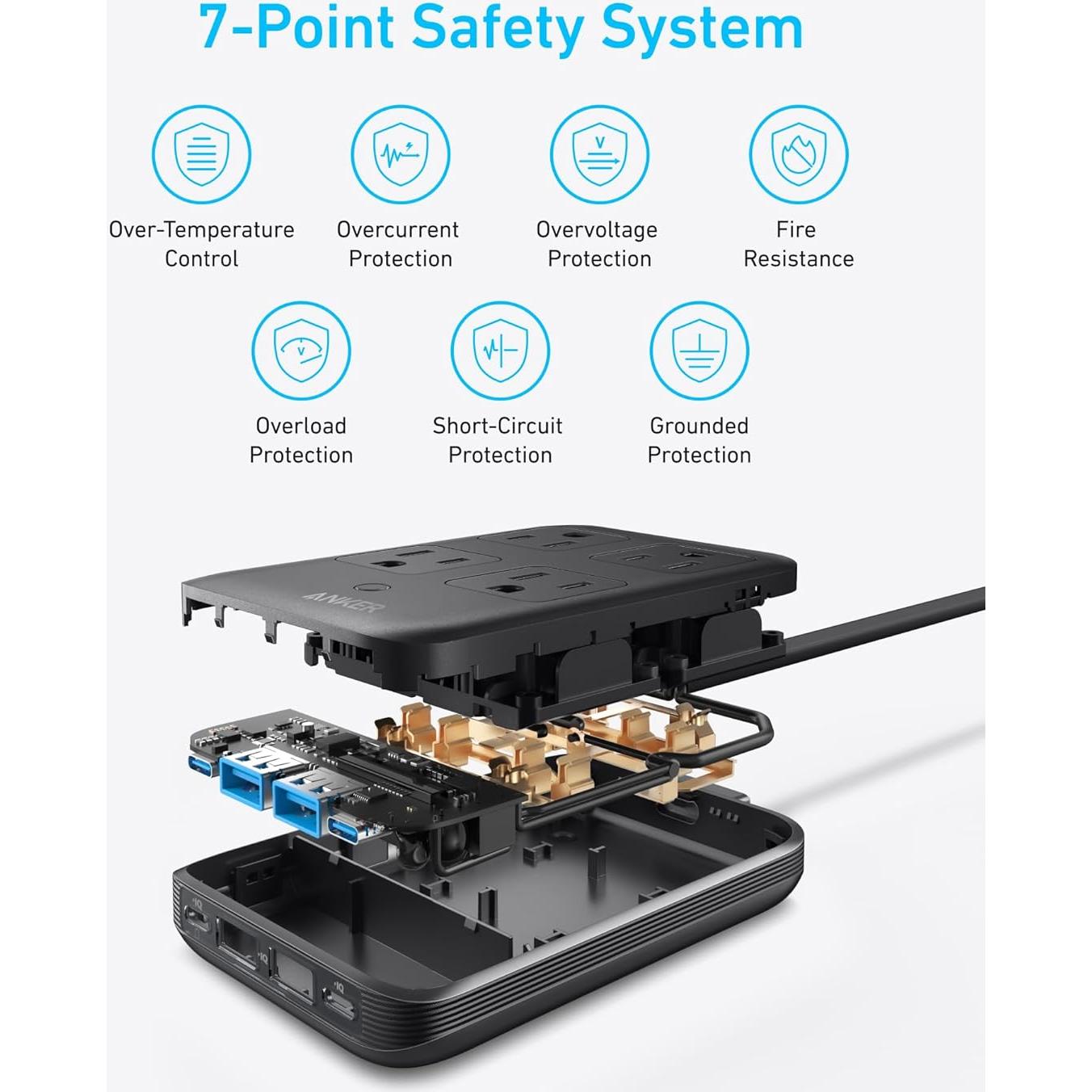 Estación de Carga Anker 20W 8-en-1 USB-C para iPhone 15