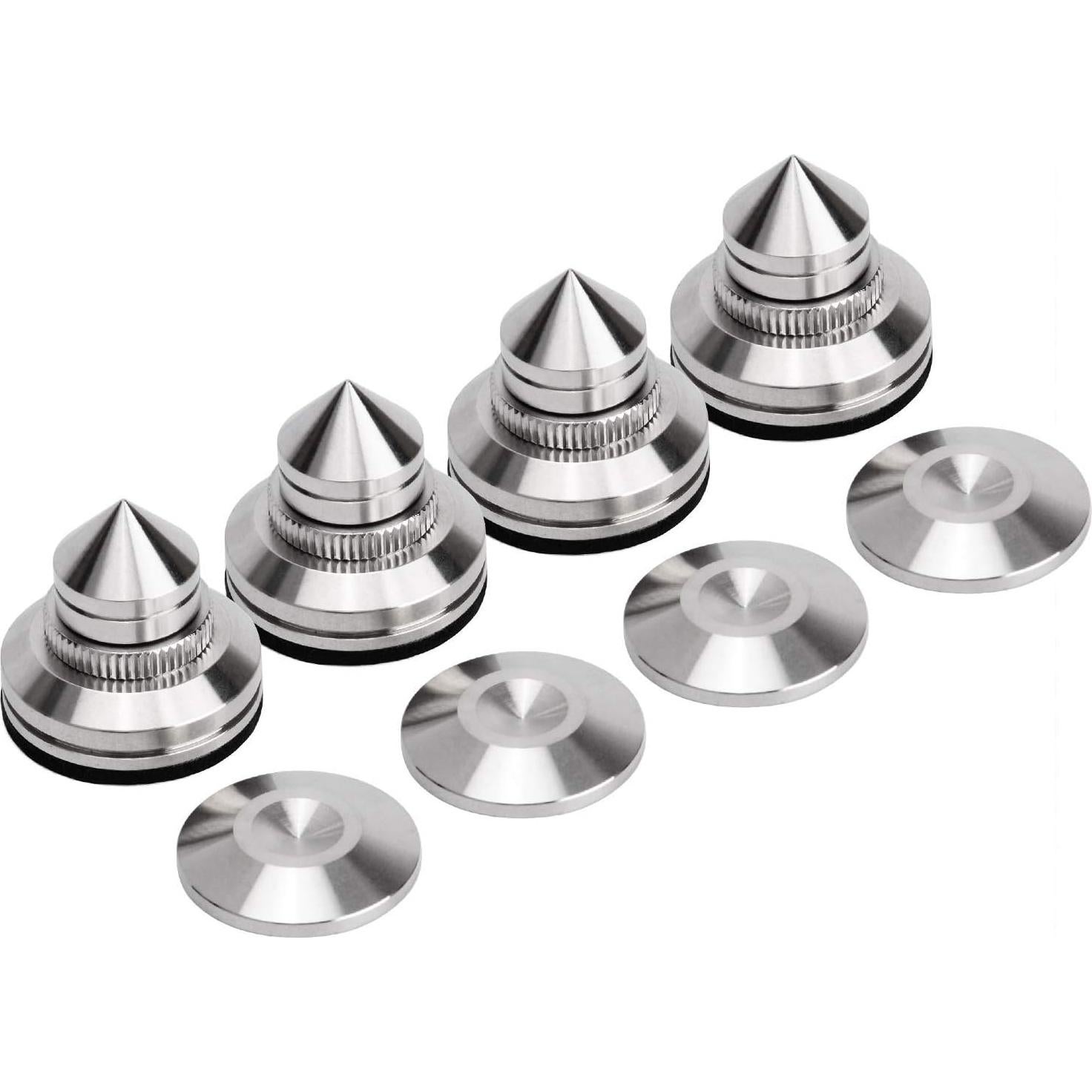 Picos de Altavoz F-ber Acero Inoxidable 4 Juegos Ajustables