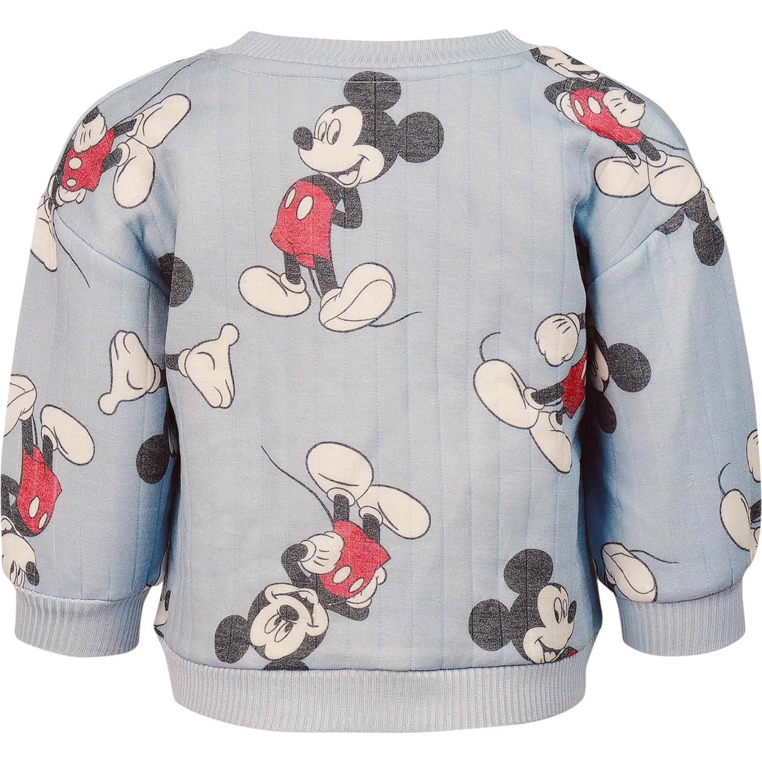 Conjunto de Ropa Disney Bebés 12M-24M Forro Polar Mickey
