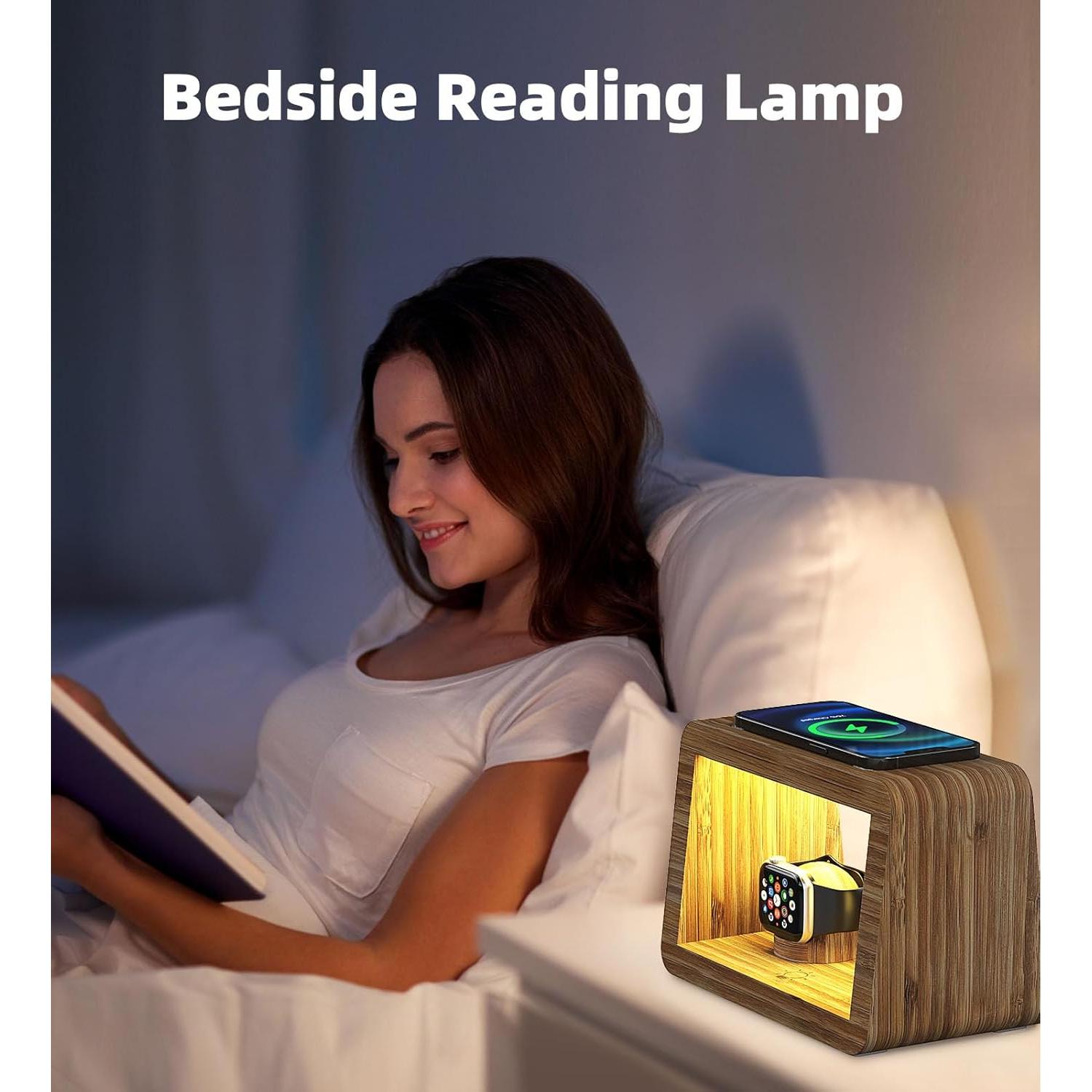 Estación de Carga Inalámbrica 15W Alltripal con Luz LED