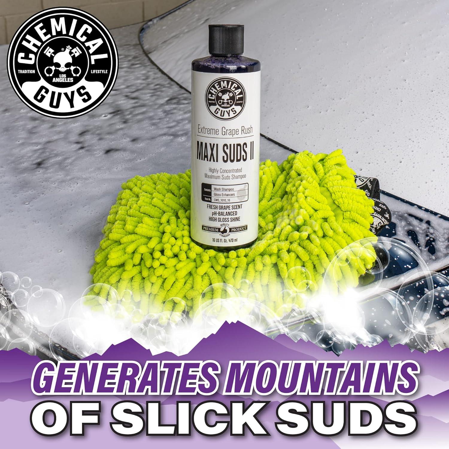 Jabón Espumoso para Lavado de Autos Chemical Guys 64 Oz Uva