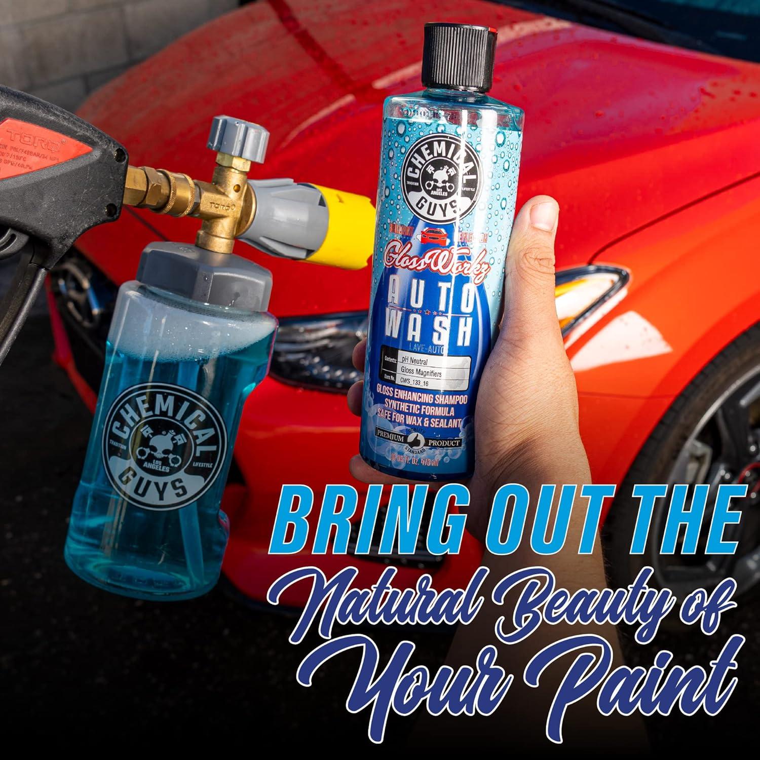 Jabón para Lavado de Autos Chemical Guys Glossworkz 473 ml