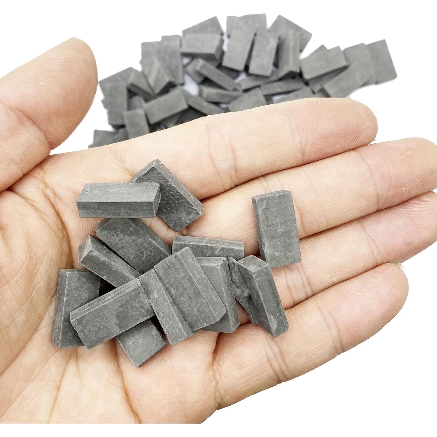 Woohome Mini Ladrillos de Pared Grises 150 PCS para Modelos