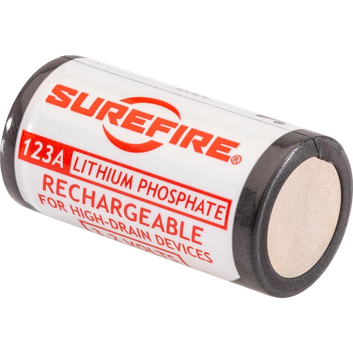 Baterías recargables SureFire SFLFP123 450mAh 2 unidades
