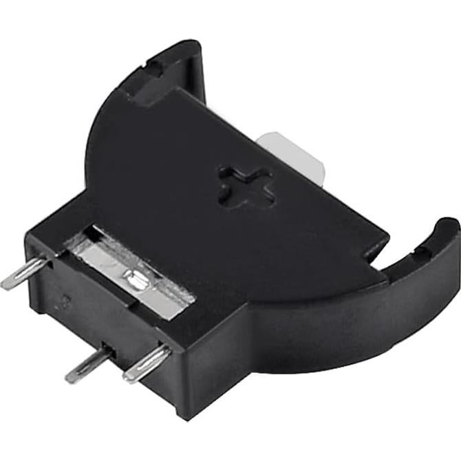 100 Soportes de Batería CR2032 con Conector de Soldadura 3 Pines