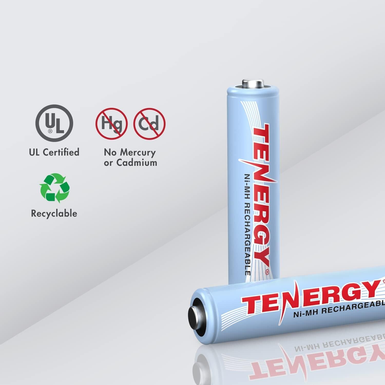 Cargador Tenergy TN145 + 4 Baterías AA + 4 AAA Recargables