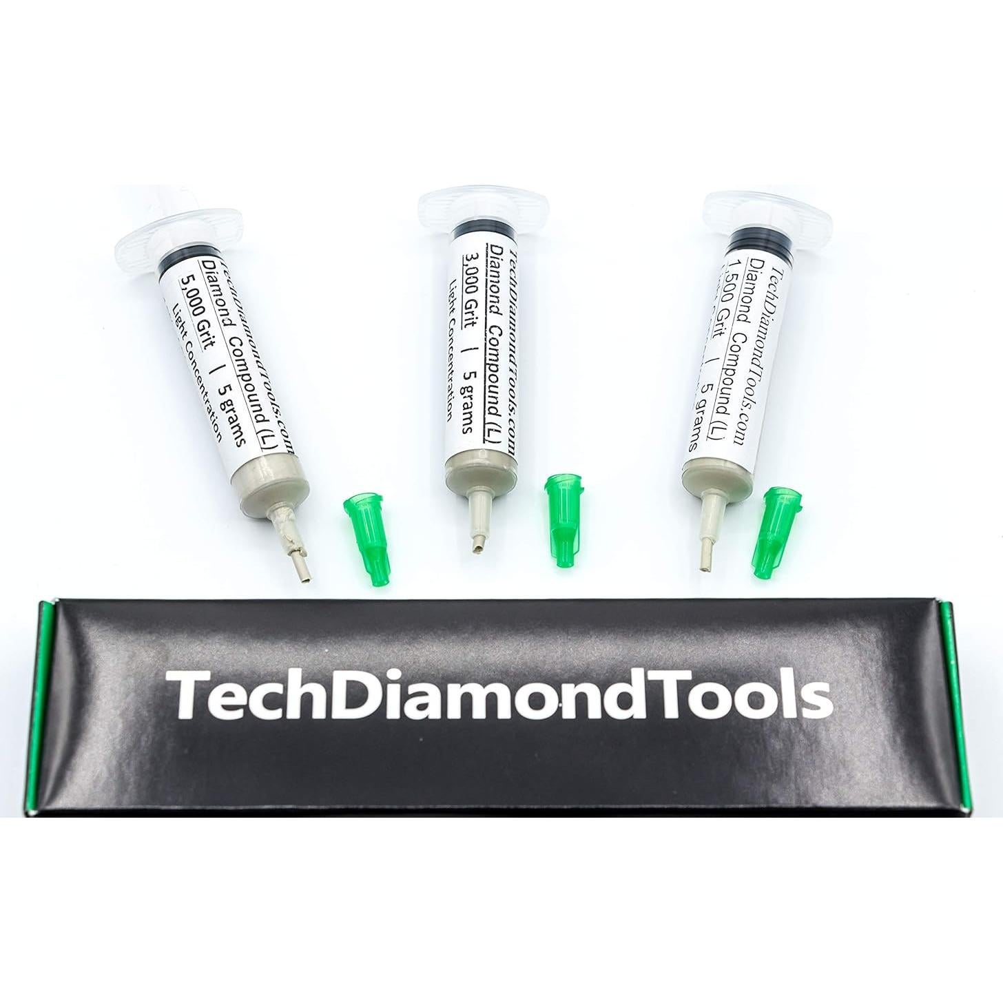 Kit de Pulido de Diamante TechDiamondTools 1500 3000 5000 Grano