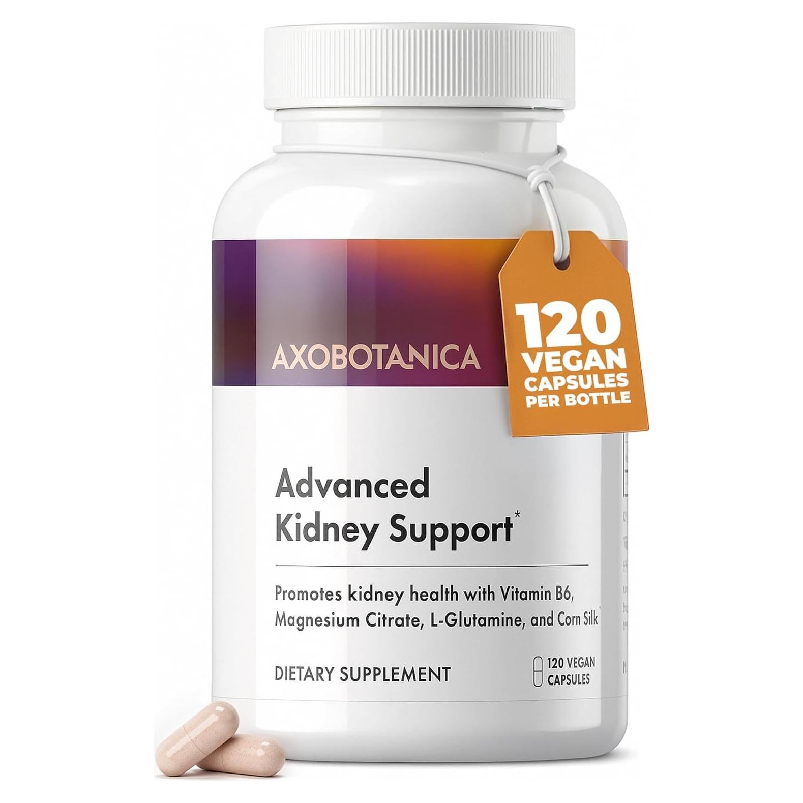 Suplemento Herbal para Riñones Axobotanica 120 Cápsulas