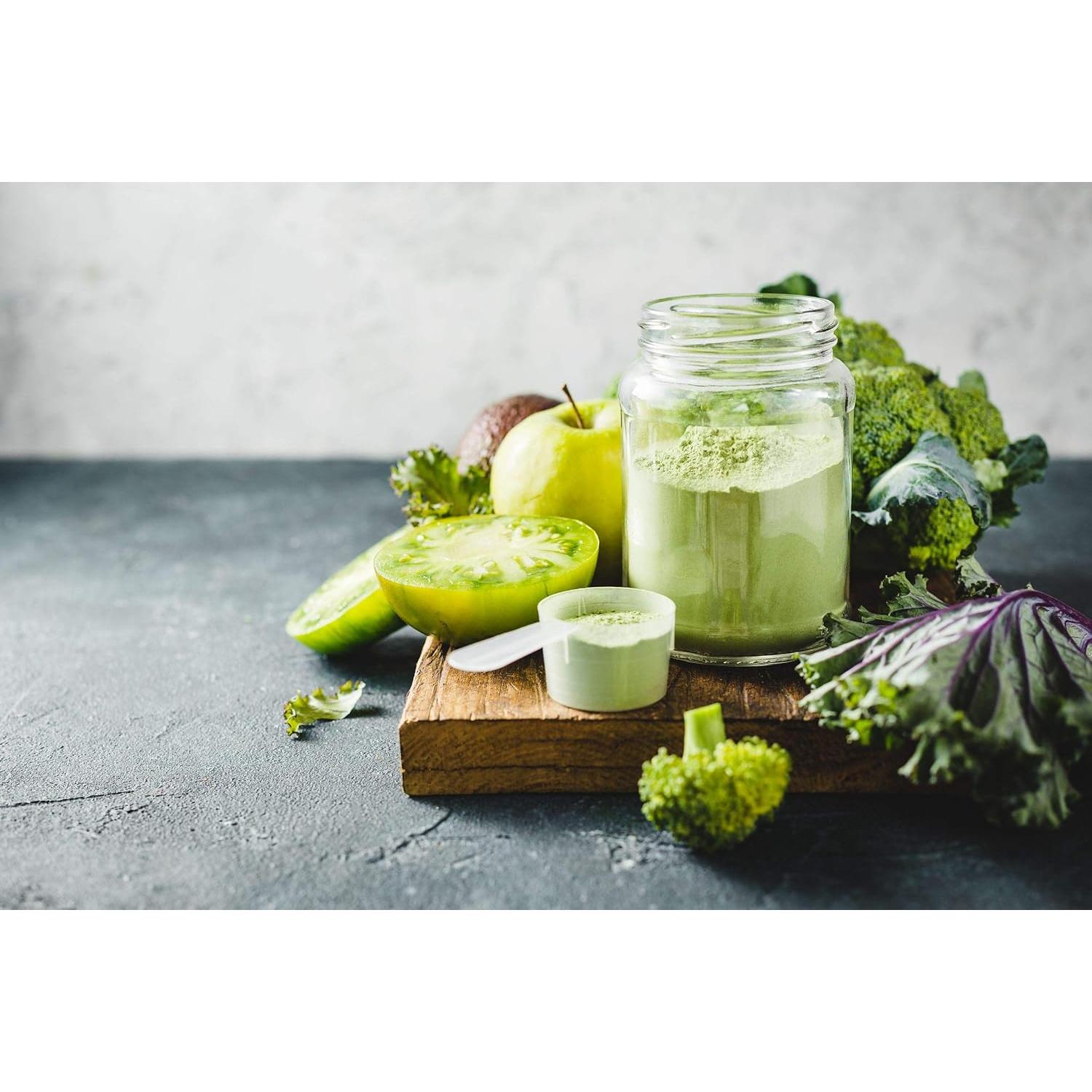 Polvo de Brócoli Orgánico Food to Live 113g - Superalimento Vegano