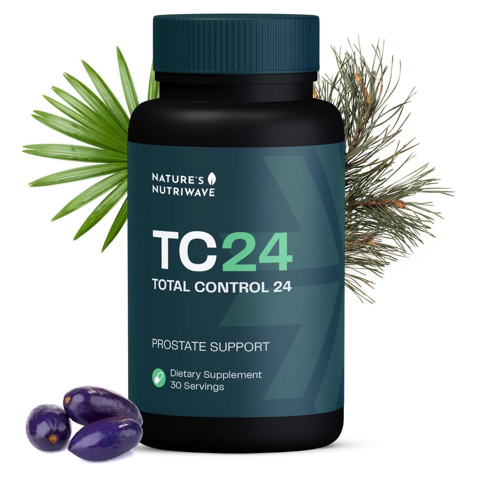 Suplemento Natural TC24 Nature's NutriWave 60 Cápsulas