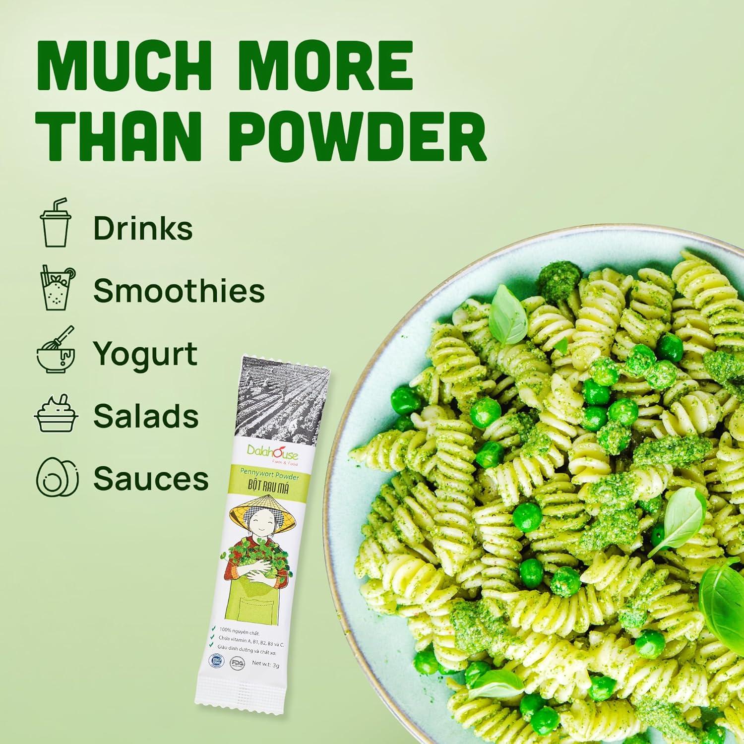 Polvo de Centella Asiática Liofilizado Dalahouse 120 g - Suplemento Natural