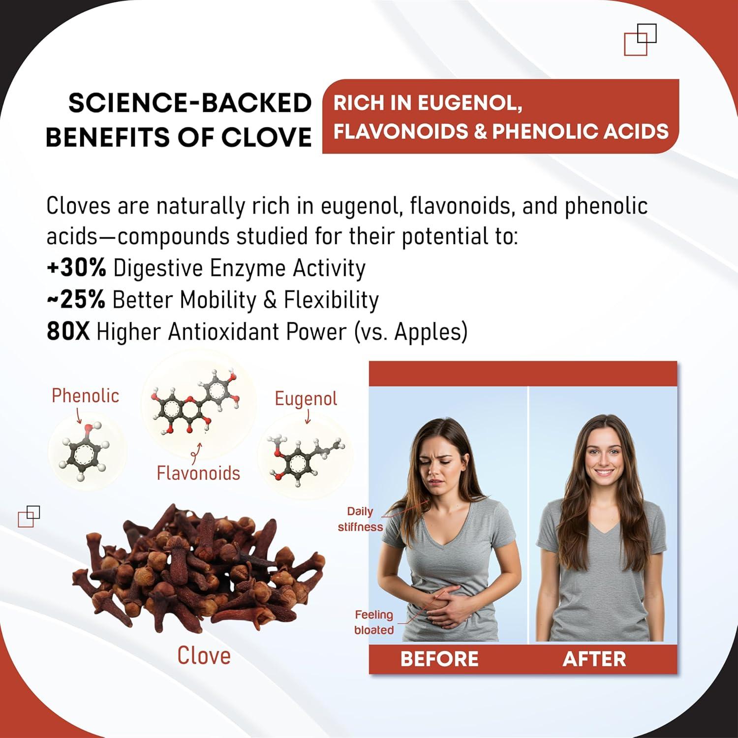 Suplemento Digestivo Gudomet con Clavos, Jengibre y Cúrcuma - 150 Cápsulas