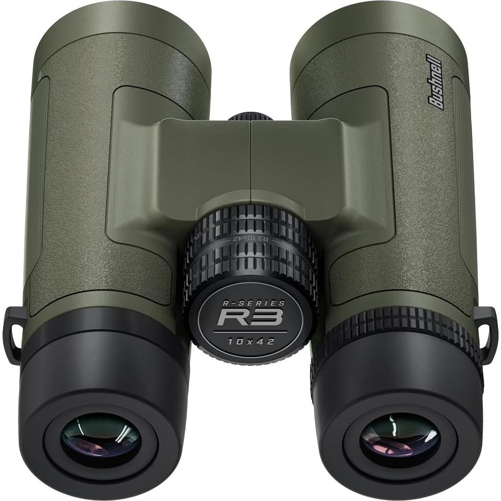 Binoculares Bushnell R3 10x42 HD Impermeables con Arnés