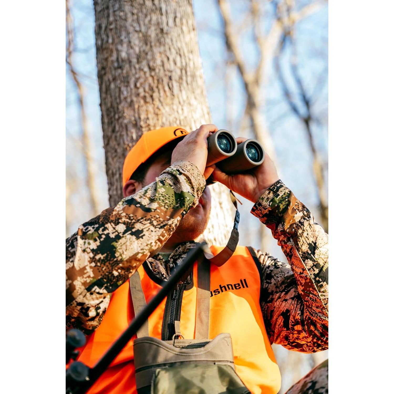 Binoculares Bushnell R3 10x42 HD Impermeables con Arnés