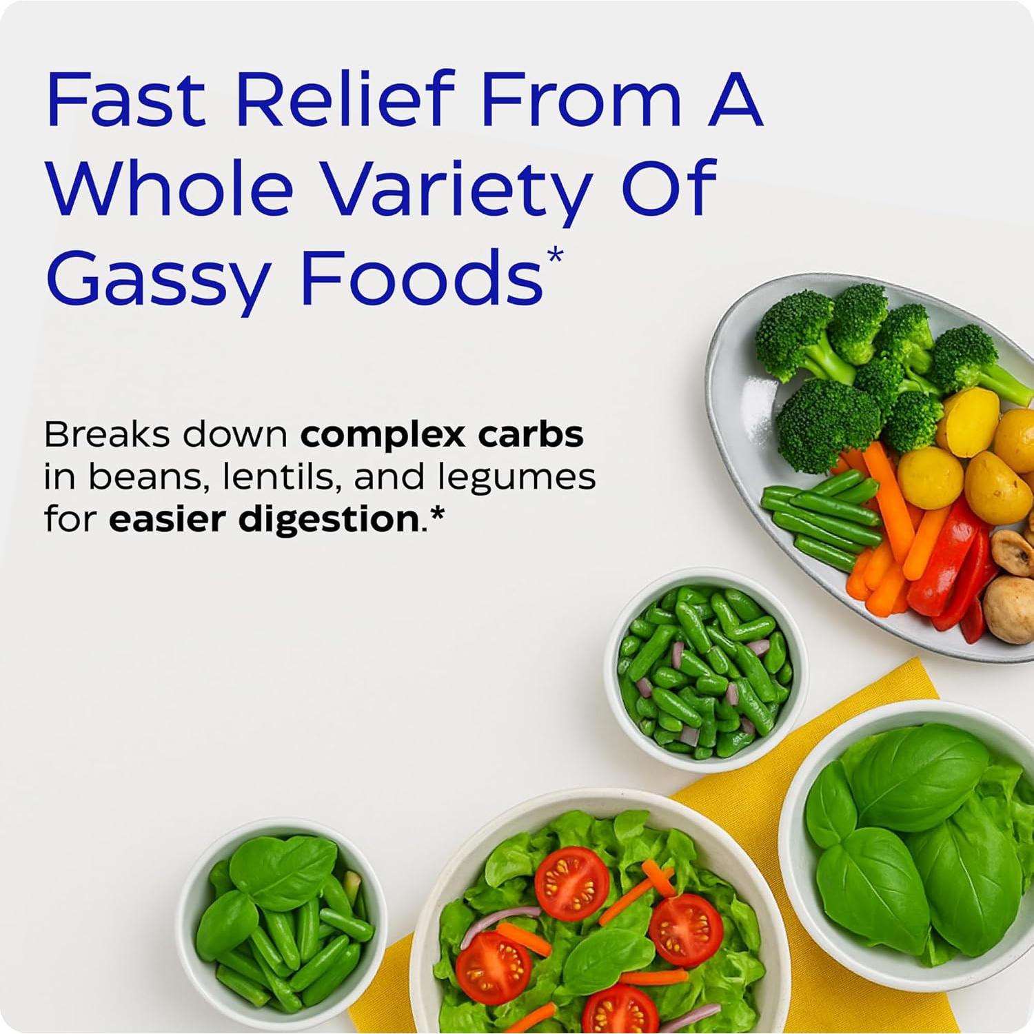 Enzymedica BeanAssist Enzima Digestiva 30 Cápsulas 13.6g