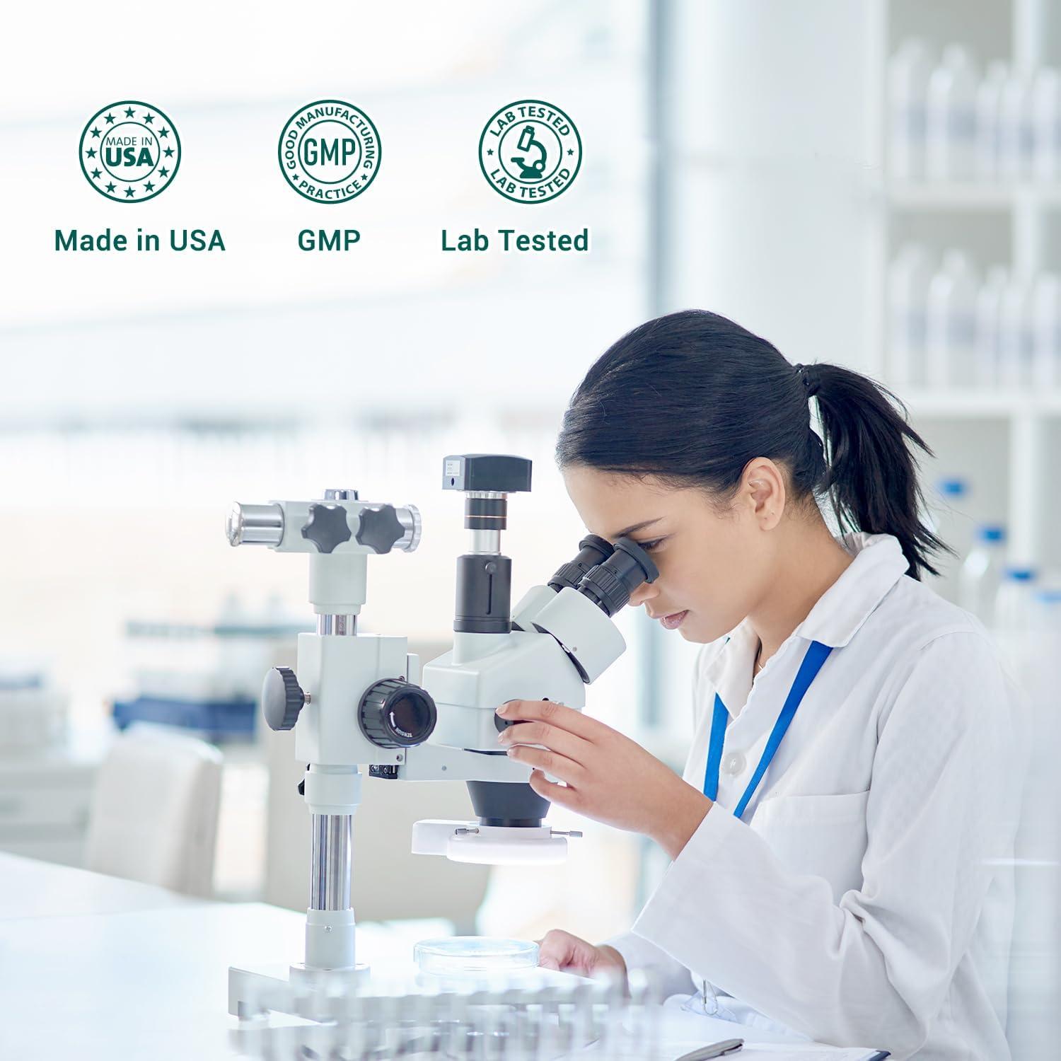 Suplemento de Glicinato de Magnesio Heivy 500mg + B6, 120 Tabletas