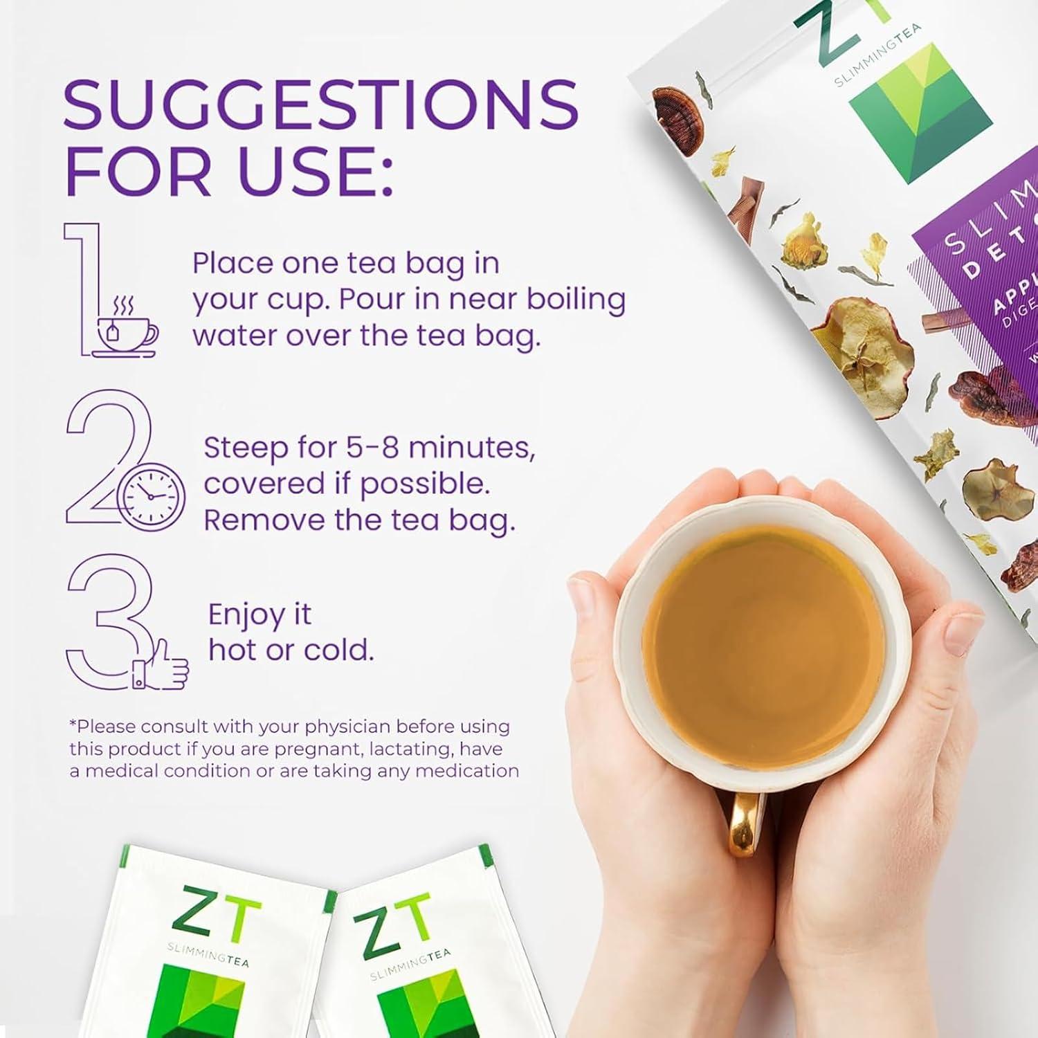 Té Herbal Dr. Zisman Manzana-Reishi 28 Bolsitas 108g