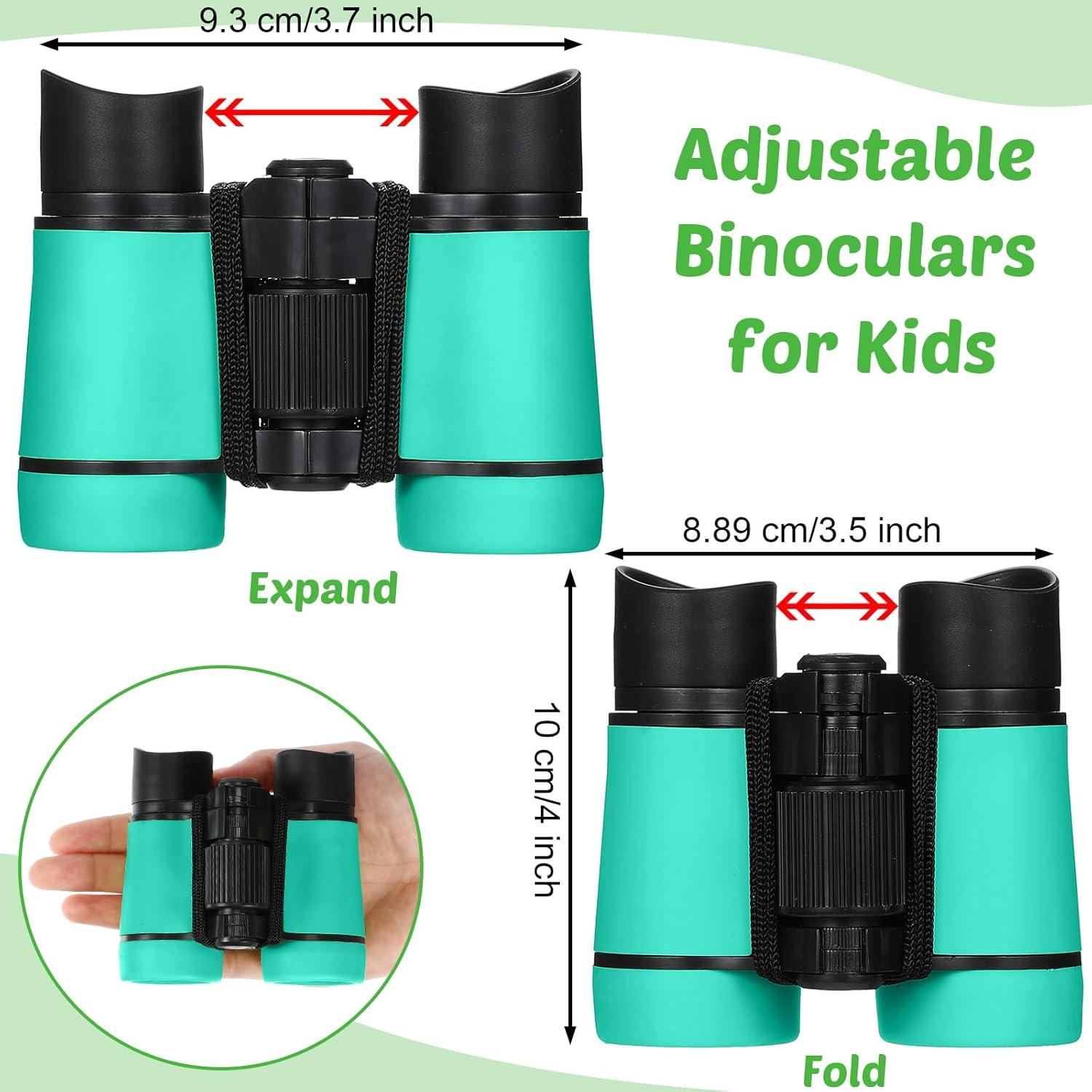 Binoculares para Niños Hiboom 4x30mm Plegables a Prueba de Golpes