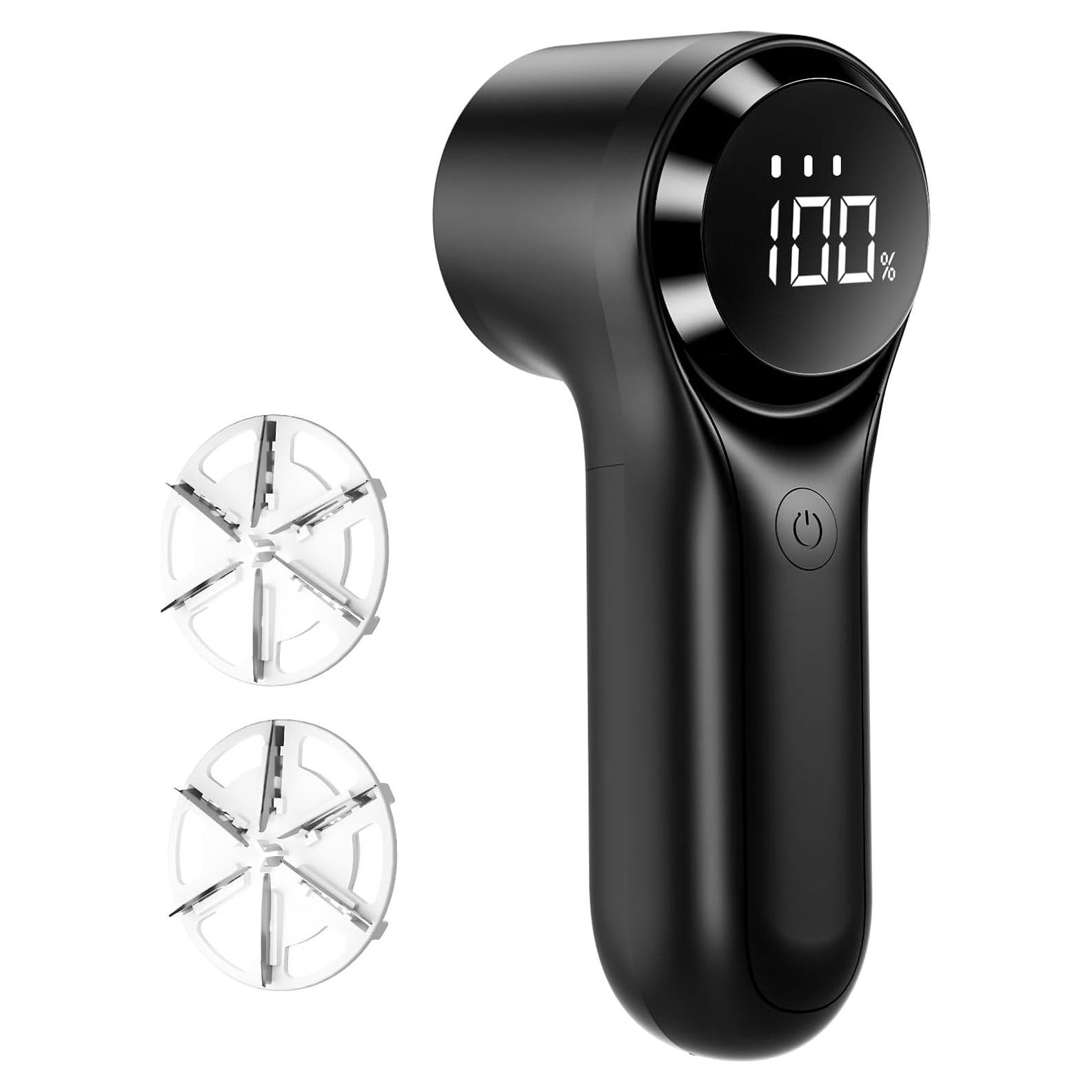 Afeitadora de Telas Buywoo BYO-Q20 Negra 6 Cuchillas LED