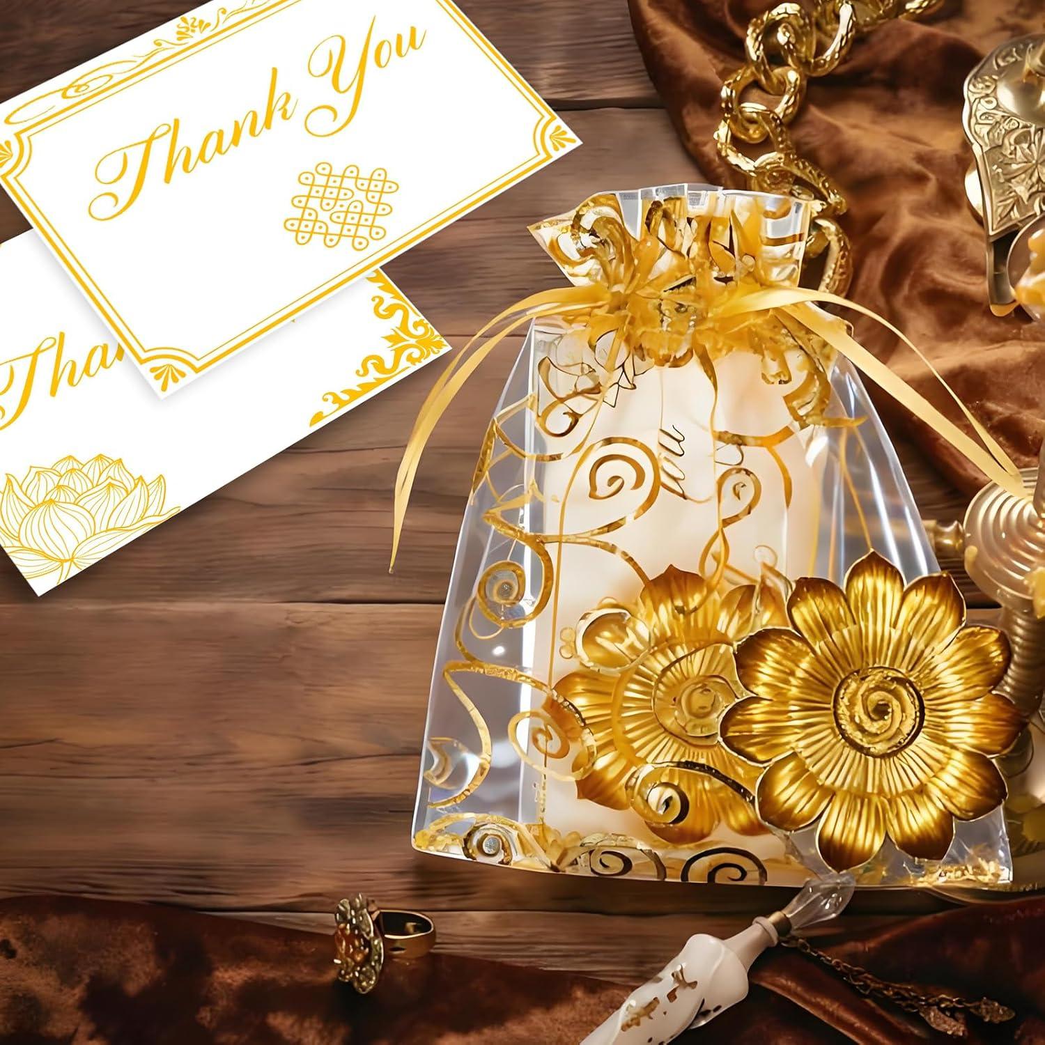 Juego de Regalo 72 Piezas MEPIG - Quemadores Incienso Loto Dorado