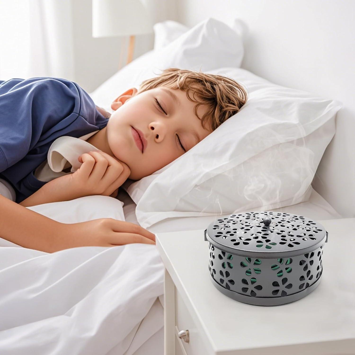 Soporte para Espirales de Mosquito GVOPGIDES Negro 14x6.1cm