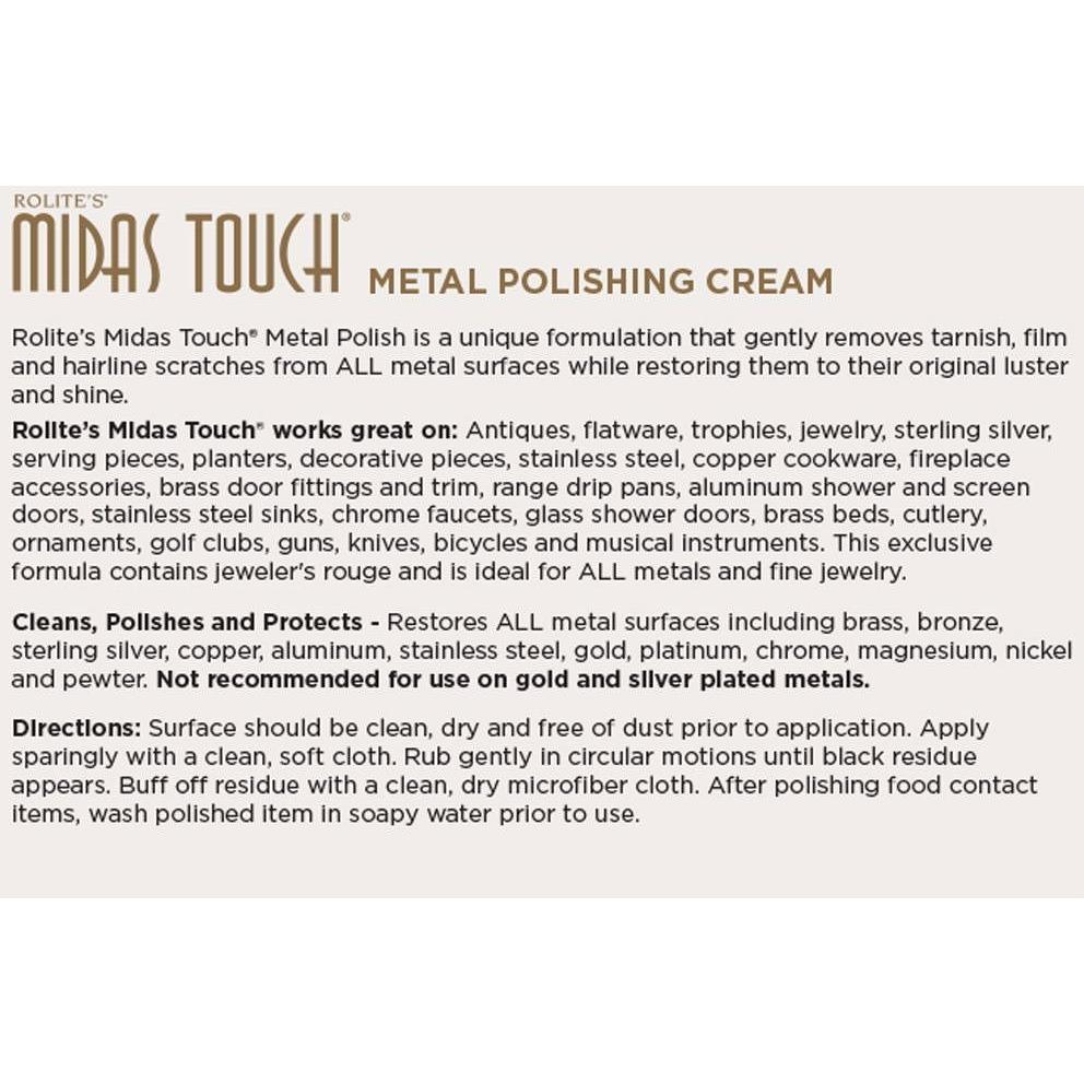 Crema Pulido Metal Rolite MTMPC45z 127g No Tóxica