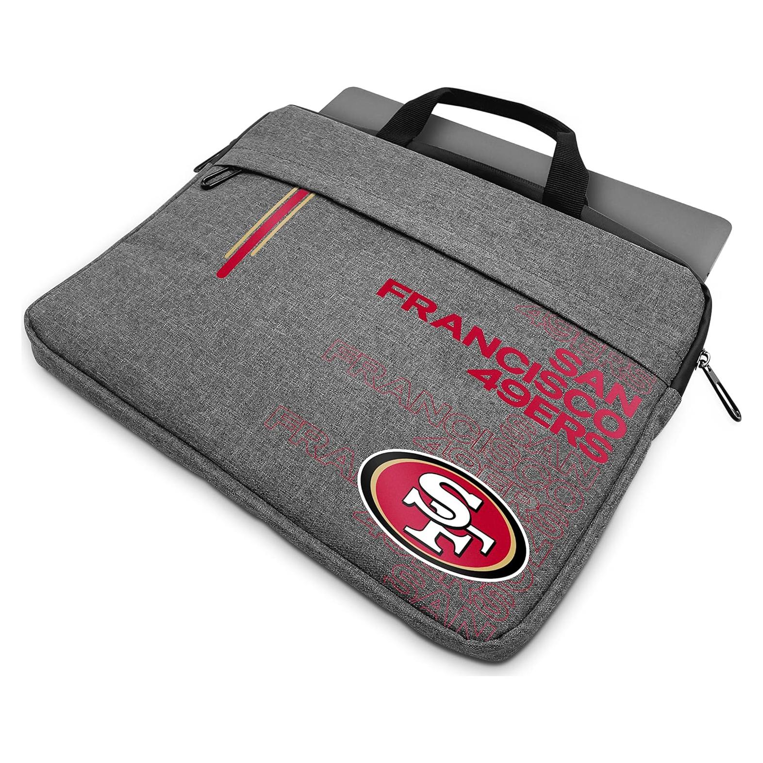 Funda para Laptop SOAR NFL 13" Gris Carbón San Francisco 49ers