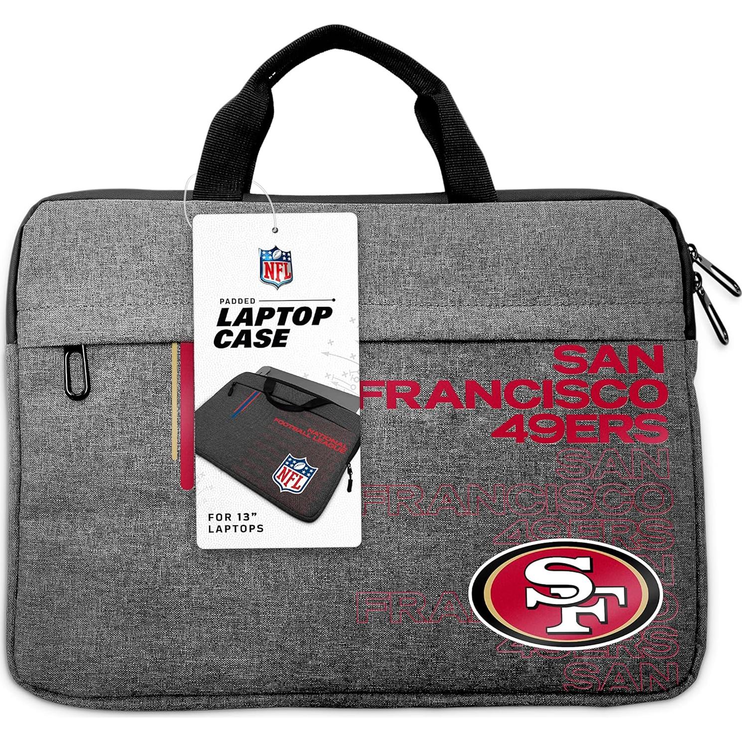 Funda para Laptop SOAR NFL 13" Gris Carbón San Francisco 49ers