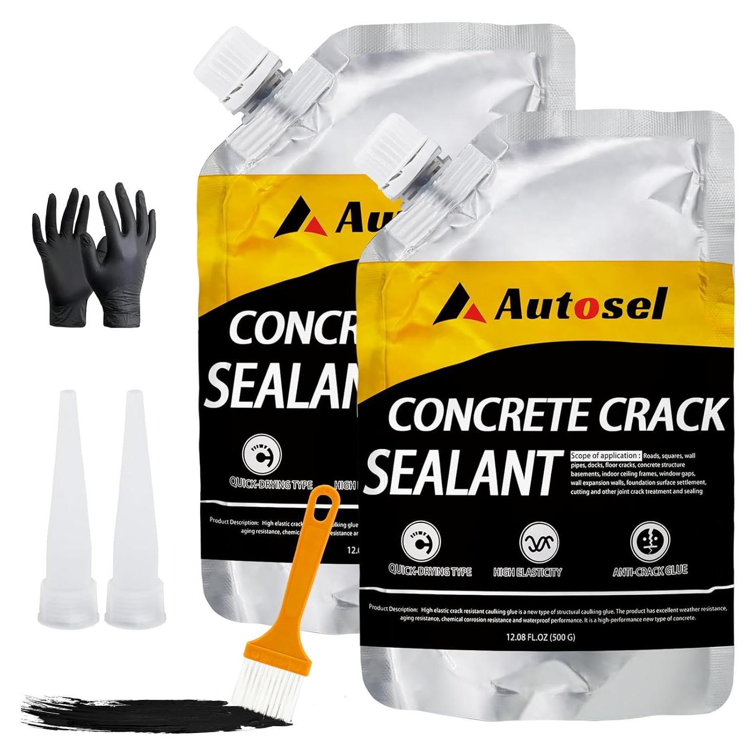 Rellenador de Grietas de Concreto Autosel 2 Pcs 0.99kg