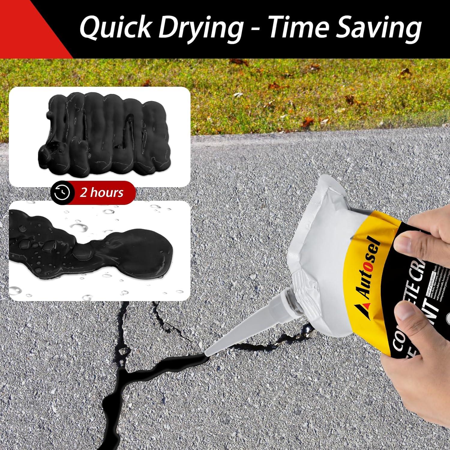 Rellenador de Grietas de Concreto Autosel 2 Pcs 0.99kg