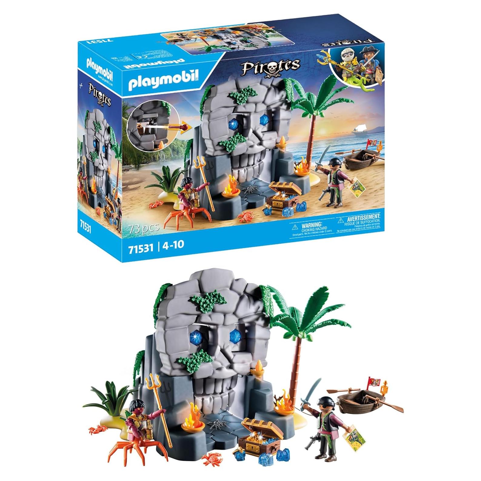Playmobil Isla Calavera Piratas 71531 con 73 piezas