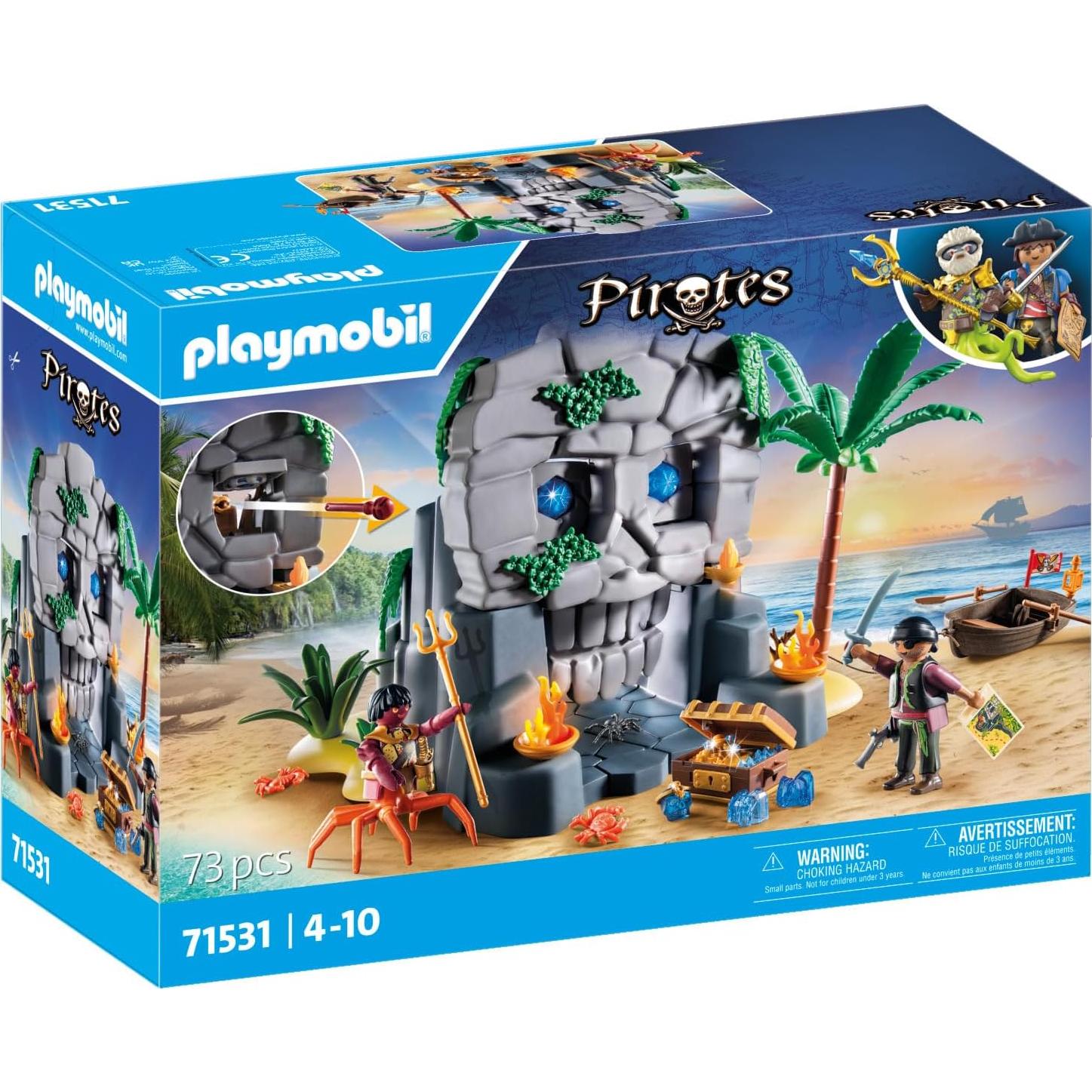 Playmobil Isla Calavera Piratas 71531 con 73 piezas