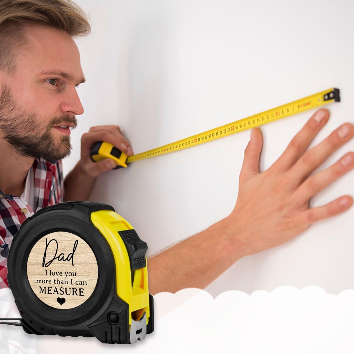 Cinta Métrica Papá PXKX 6.9cm x 6.9cm Regalo Día del Padre