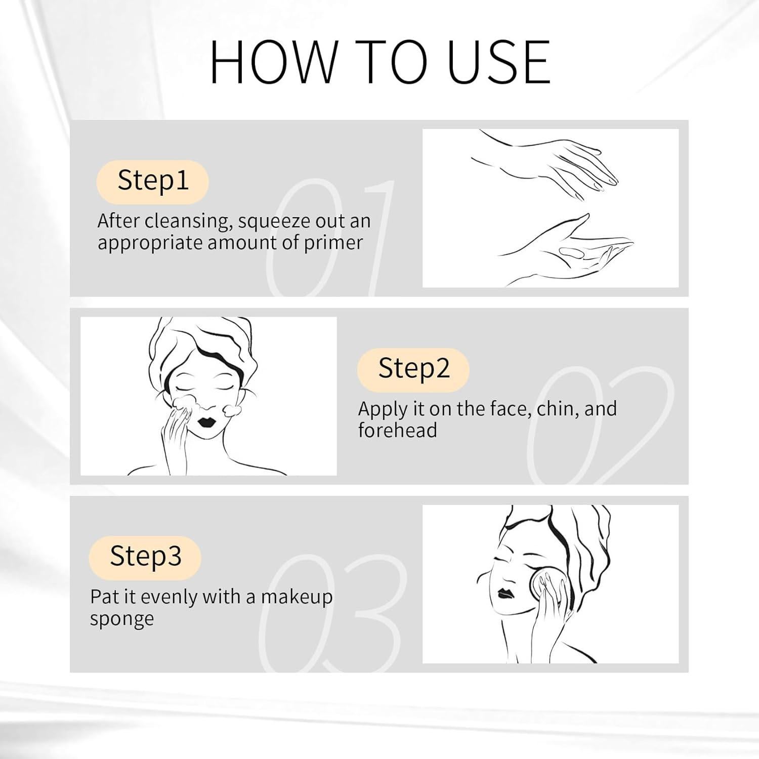 Primer Corrector de Color 3 en 1 AOAZXBB SPF 50 Hidratante