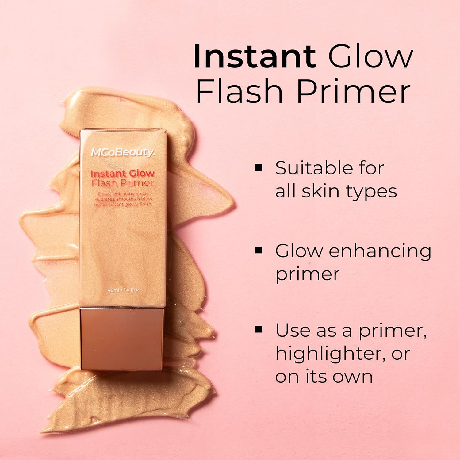 MCoBeauty Primer Flash de Brillo Instantáneo - Multiusos 59g