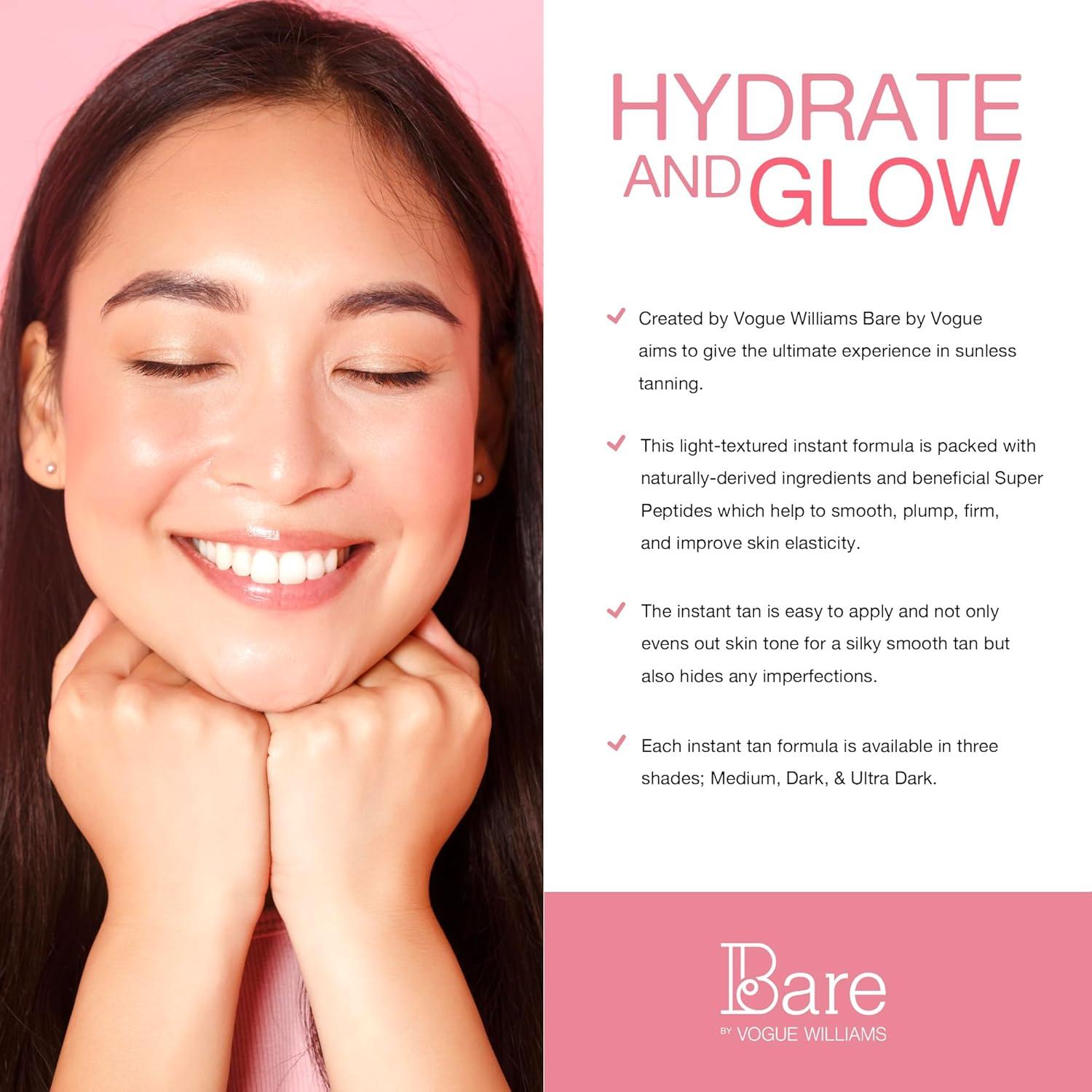 Bronceado Instantáneo Lavable Bare by Vogue 150ml - Medio