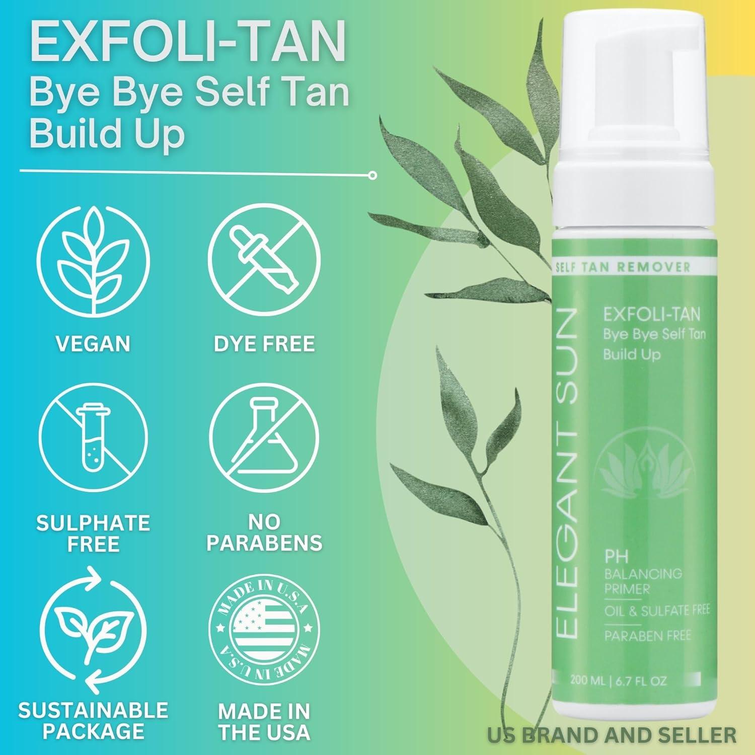 Exfoli-Tan Espuma Exfoliante Vegana para Autotono 189g