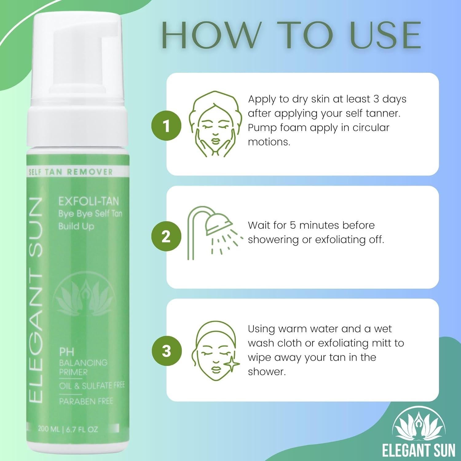 Exfoli-Tan Espuma Exfoliante Vegana para Autotono 189g