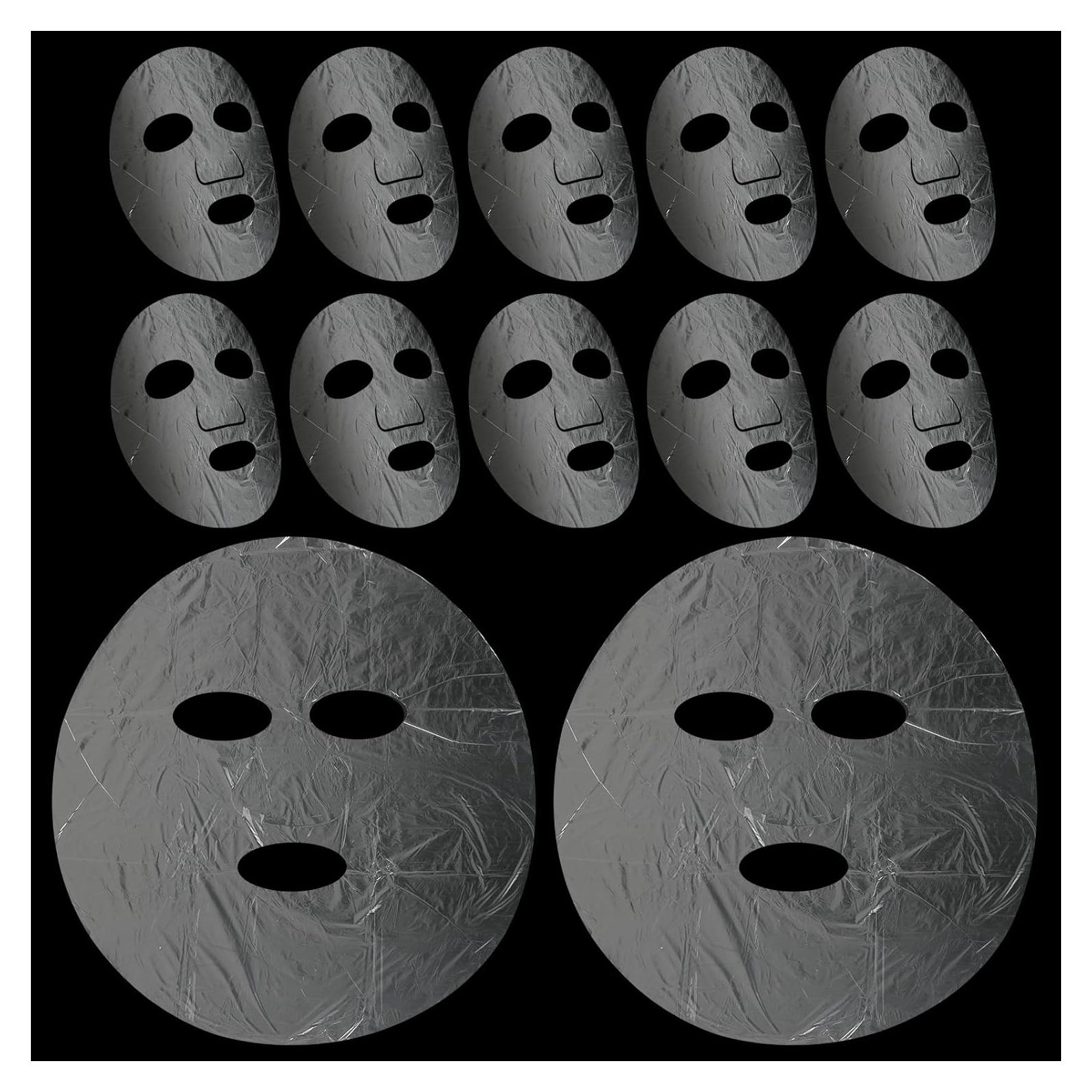 200 Hojas Máscara Facial Desechable Ptwola Hidratante 26x25cm