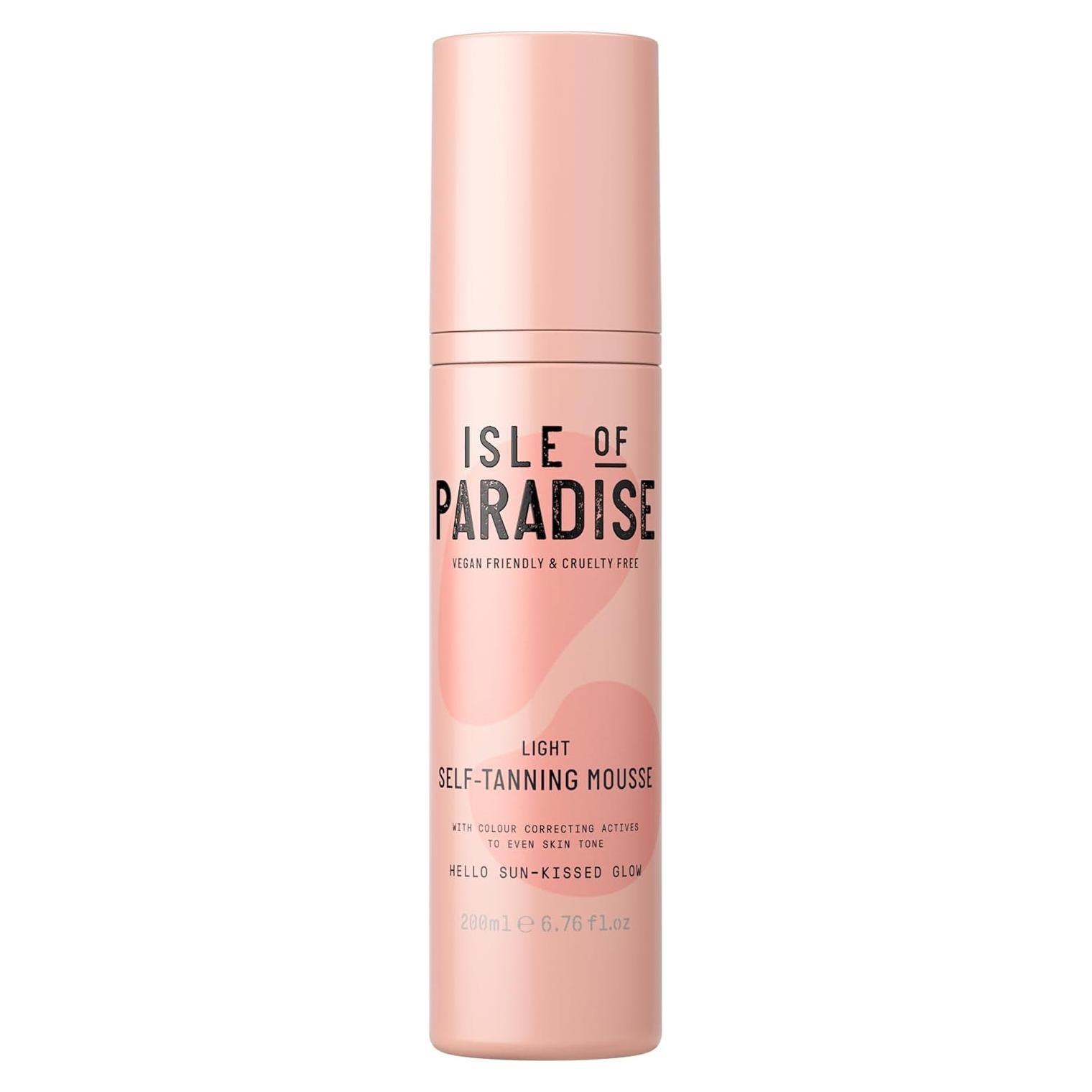 Mousse Autobronceadora Isle of Paradise 199.5 ml - Vegana y Sin Rayas