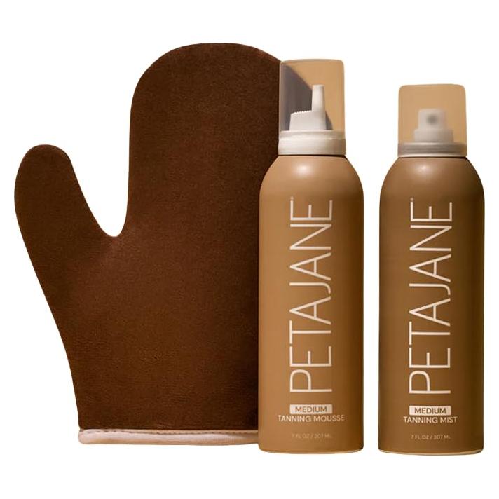 Paquete Esencial Autobronceador Peta Jane - Mousse y Mist Medio