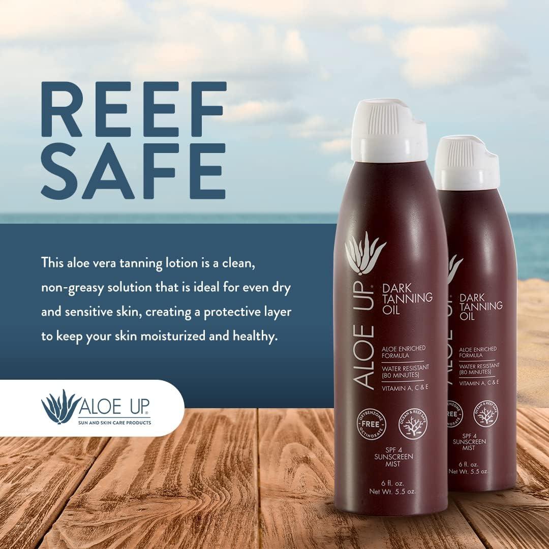 Aceite Bronceador en Spray Aloe Up SPF 4 - 2 Unidades 226g