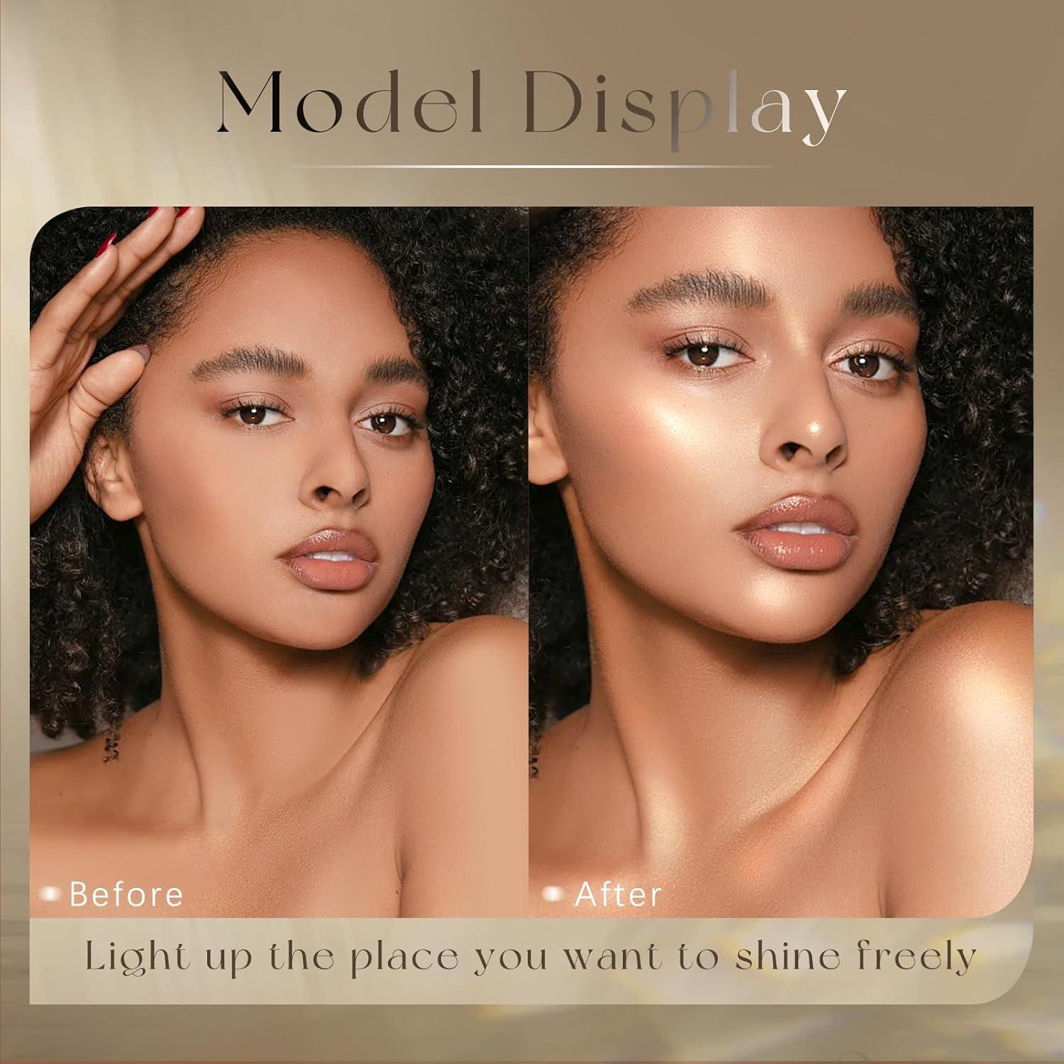 Spray Brillo Corporal HOSAILY 60ML Oro Rosa Hidratante