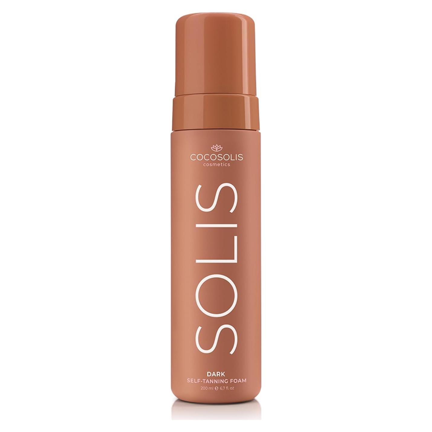 Bronceador Mousse Orgánico COCOSOLIS SOLIS Oscuro 200 ml