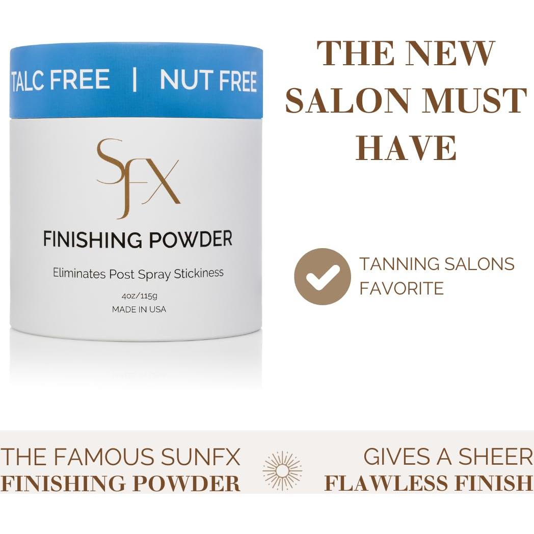 Polvo Acabado Translucido SunFX Post Spray Tan 100g