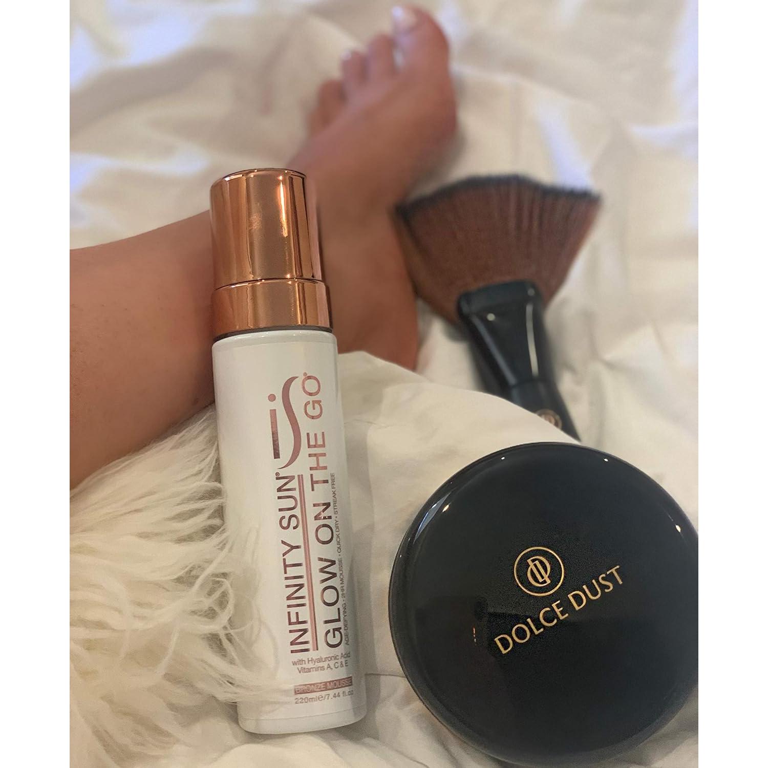 Polvo de Acabado Dolce Dust Infinity Sun 90g - Bronceado Sin Sol