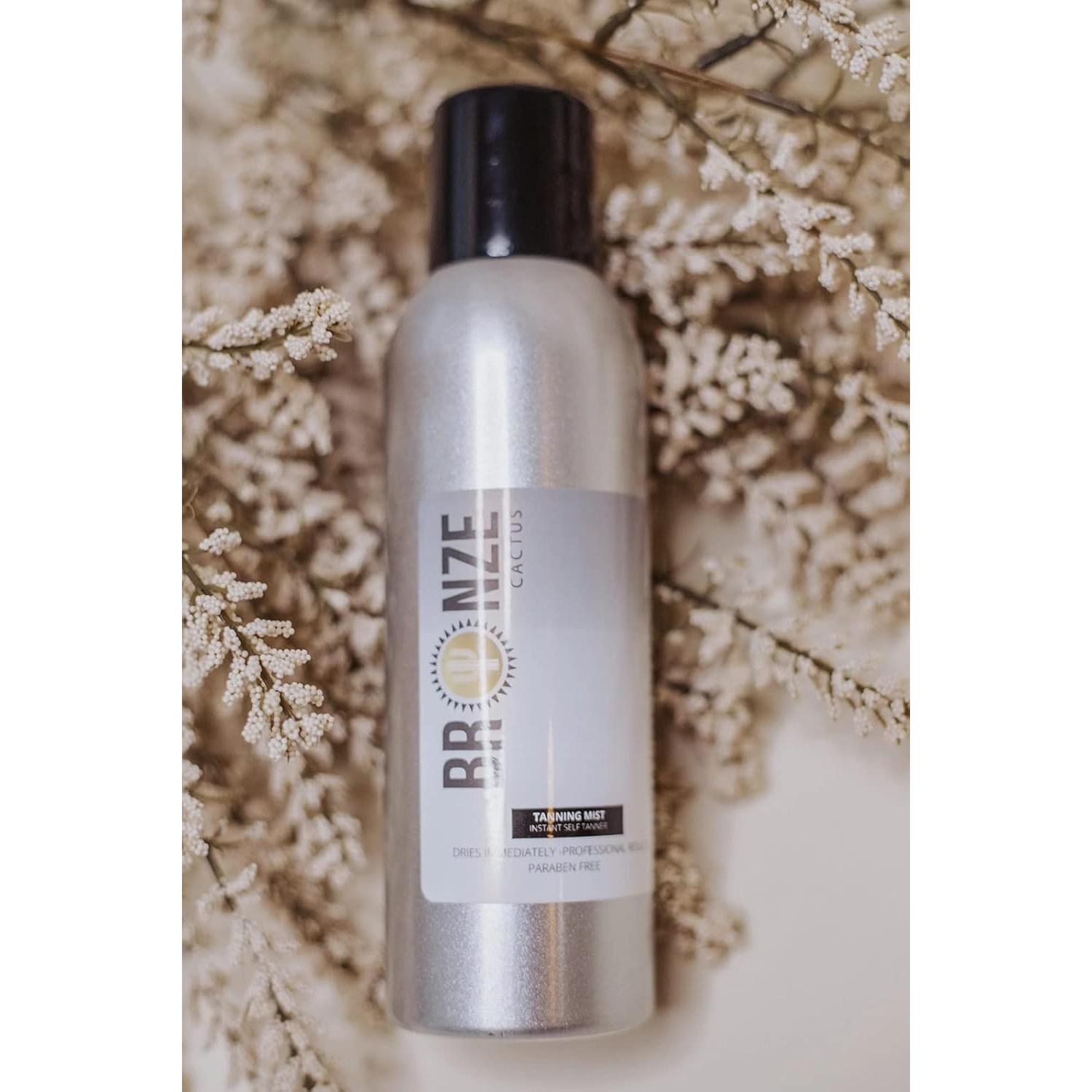 Bruma Bronceadora Bronze Cactus 207 ml - Vegana y Rápido Secado